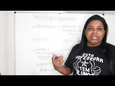 MÚLTIPLOS  E DIVISORES 6º ANO