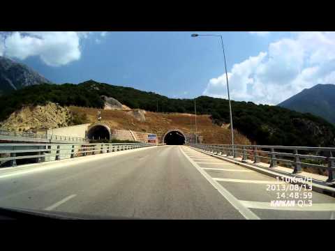 Roads of Greece A2 Igoumenitsa - Ioannina (Греция Игуменица - Янина)