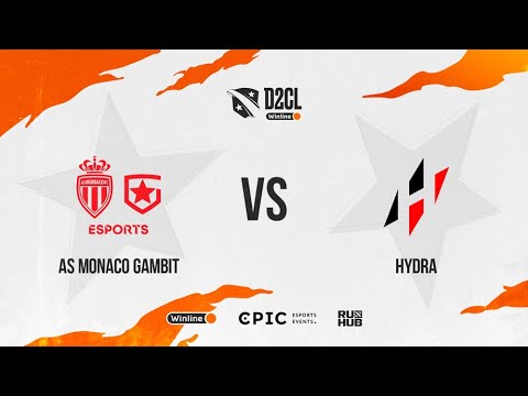 AS Monaco Gambit vs HYDRA, Winline D2CL Season 8, bo3, game 1 [EZH1K & Smile]