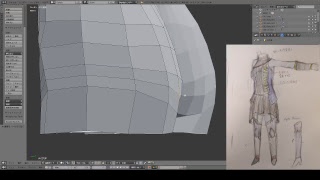 また新しい素体を求めて(モデル制作)
