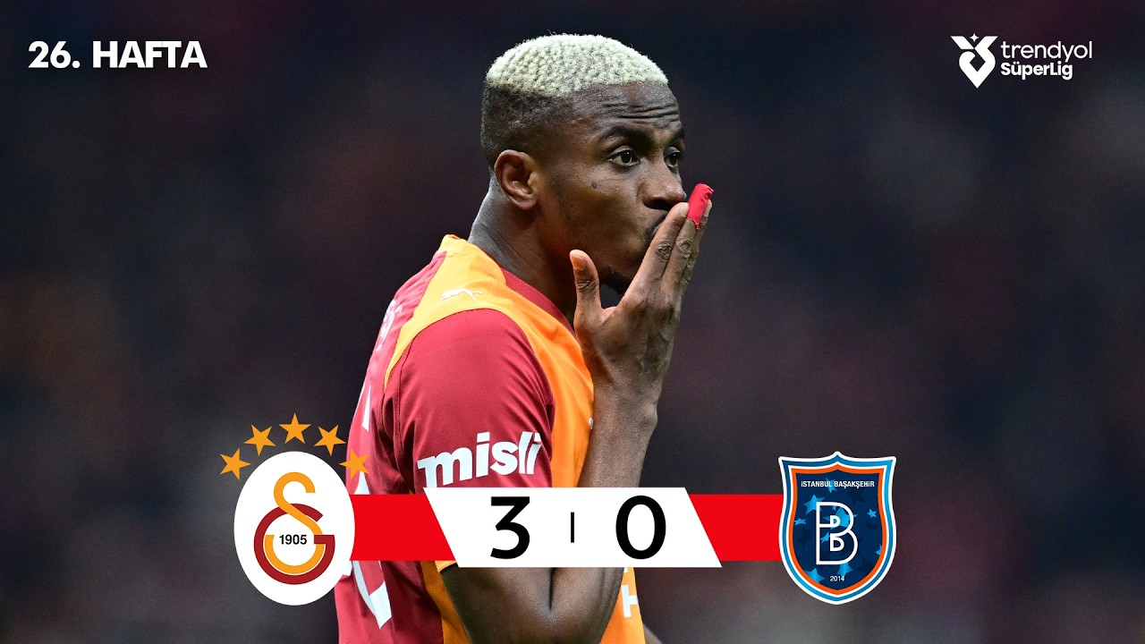 Galatasaray vs Başakşehir FK Highlights