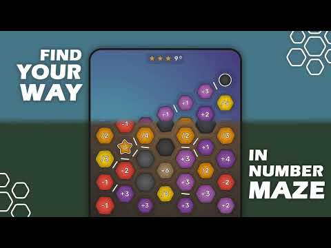 Hexa Snake: Number Maze Puzzle