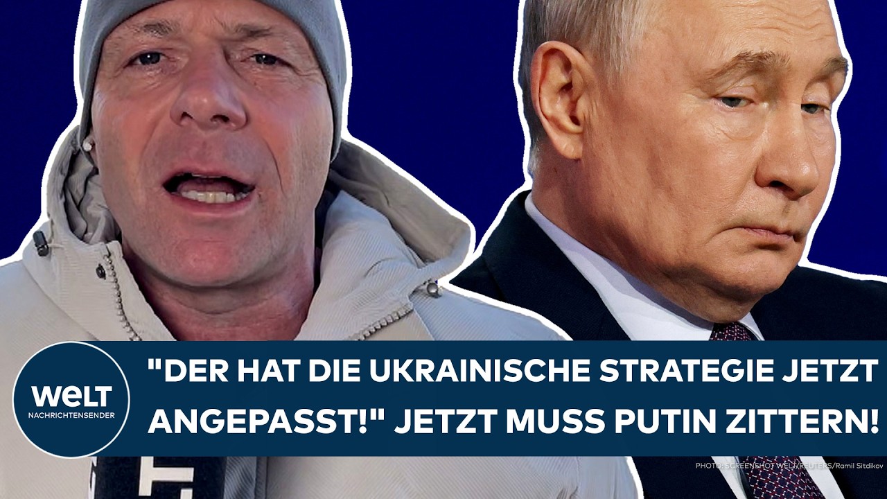 PUTINS KRIEG: "Der hat die ukrainische Strategie jetzt angepasst!" Jetzt müssen die Russen zittern!
