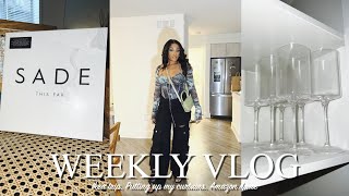 MOVING VLOG| 3 Ikea trip, Putting up my curtains, Amazon home unboxing