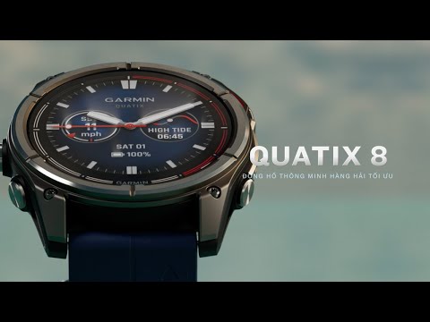 Garmin | quatix 8 | Đồng Hồ Thông Minh Phong Cách Hàng Hải