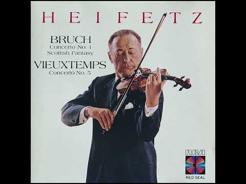 Heifetz - Vieuxtemps: Violin Concerto No. 5 in A minor