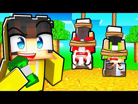 Minecraft'ta Arkadaşlarıma İŞKENCE Yaparak ZENGİN Oldum! 😱