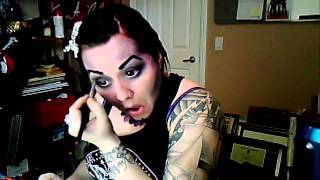 Succubus Makeup for Pinkstylist's Villains in Vogue Makeup Contest