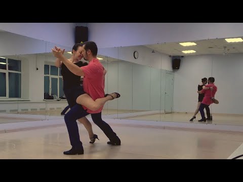 Фёдор Квашнин и Ольга Касаткина | Связки и поддержки в танго нуэво