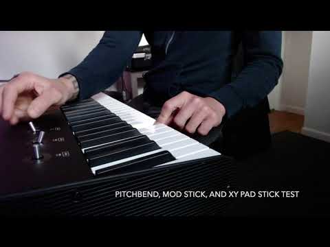 Studiologic SL88 Studio, Overview / unboxing, Midi keyboard controller