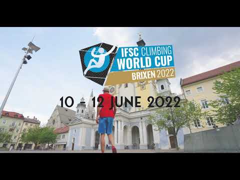 IFSC Climbing World Cup Boulder Brixen, 10 - 12 June 2022