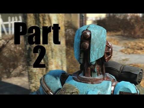 Fallout 4: Automatron Walkthrough Gameplay Part 2 "Kill The Robobrain!!!"