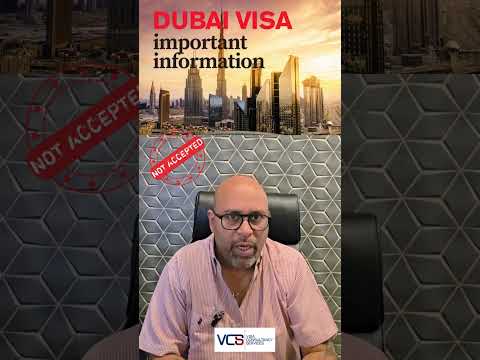 Dubai Visa for Minors | Under 18 Visa Rules & Requirements for UAE Travel 2025 #dubaivisa #uae #vcs
