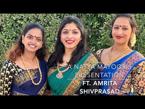 Mahaganapathim Ft.Agaadh II Bharatanatyam Dance Cover II Natya Mayooris ft.Amrita Shivprasad