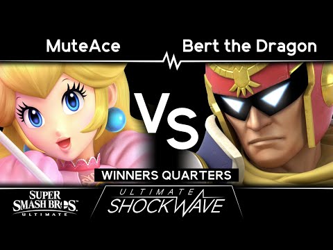 USW 75 - MuteAce (Peach) VS Bert the Dragon (Captain Falcon) - Winners Quarters - SSBU