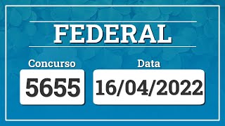 Capa de LOTERIA FEDERAL 5655