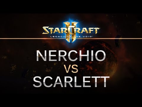 StarCraft 2 - LOTV - Nerchio (Z) v Scarlett (Z) on Frozen Temple