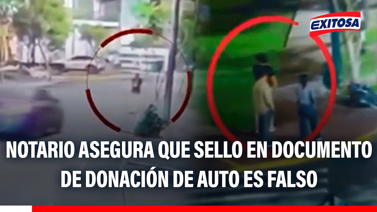 🔴🔵 Caso Lizeth Marzano: Notario asegura que sello en documento de donación de auto es falso