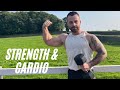 25 Minute Full Body Dumbbell Workout // Strength and Conditioning (FOLLOW ALONG)