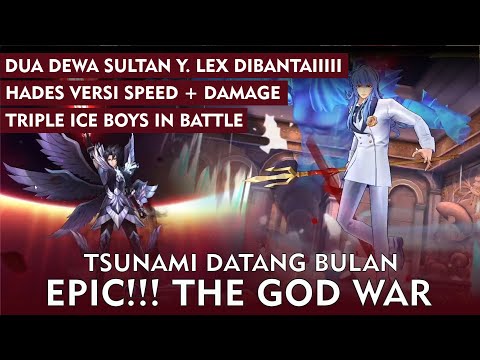 Hades, Poseidon Line Up "The God War" - Saint Seiya Awakening