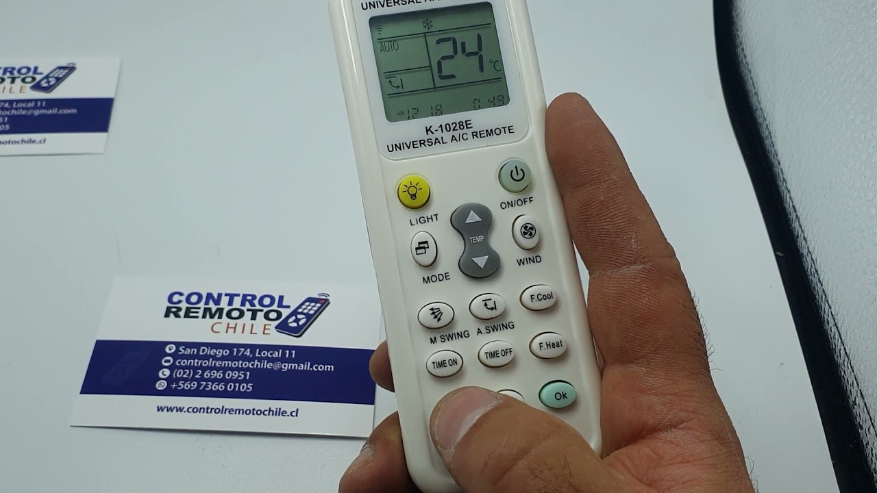 Watch Now configurar control remoto aire acondicionado universal K1028E configurar control remoto aire acondicionado universal K1028E