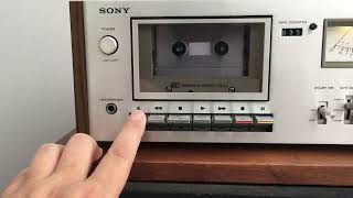 Video thumbnail for Sony TC-K15 vintage cassette deck by Say Hello Hello