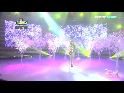 [百度Juniel吧中字]121204 Show Champion Juniel cut中字