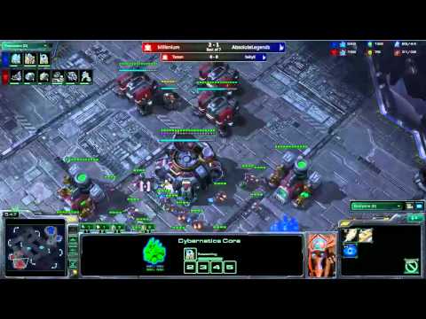Tarson (T) vs BabyKnight (P) - M vs AL - SC2SL - Game 4 - Best of 7 All-Kill format - Casted by Axel