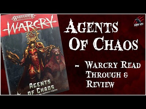 WARCRY AGENTS OF CHAOS REVIEW - READ THROUGH - What’s Included In This Warhammer Warcry Chaos Book?