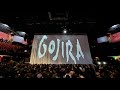 GOJIRA - Intro + Born for one thing + Backbone - Live Teatro Caupolican - Chile, 30/08/2022 4k