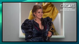 'Poor Things' Wins Best Costume Design | 96th Oscars (2024)