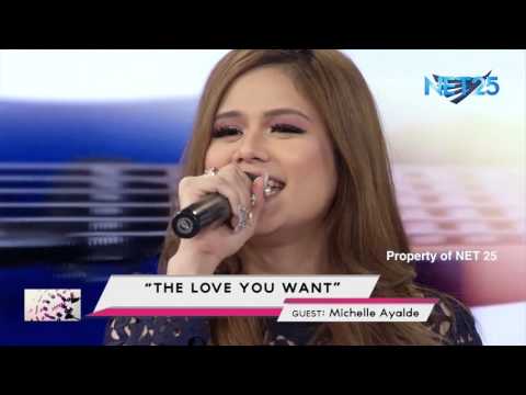 MICHELLE AYALDE - ANG HANAP KO (THE LOVE YOU WANT) NET25 LETTERS AND MUSIC