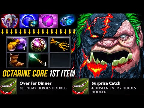 🔥 Immortal Rank 330 KJ Pudge Mid FIRST ITEM Octarine Core Build 🔥 | Pudge Official