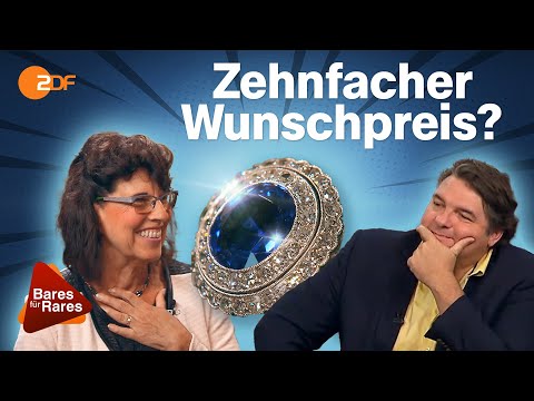Edles Erbstück: Ring mit wunderschönem Saphir übersteigt jegliche Erwartungen | Bares für Rares