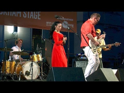 Laura Rain and The Caesars,  Ann Arbor Summer Festival “Meet Me In The Middle