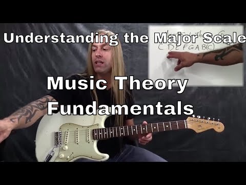 Steve Stine Guitar Lesson - Music Theory Fundamentals - Understanding the Major Diatonic Scale