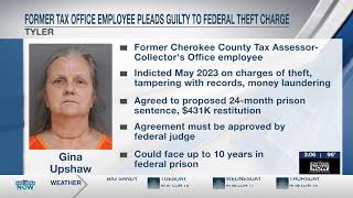 Cherokee County tax office employee pleads guilty to federal theft - KLTV