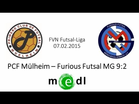 Futsal PCF Mülheim - Furious Futsal MG 7.2.2015 Highlights