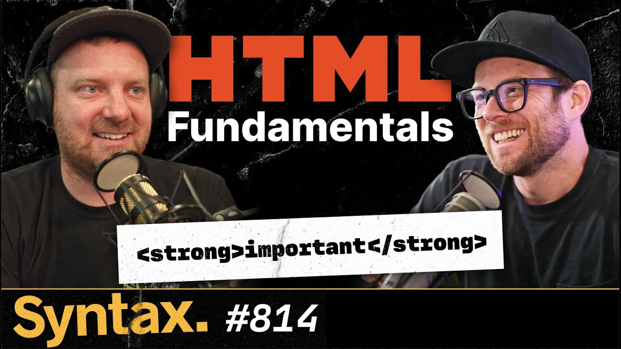 Fundamentals: HTML