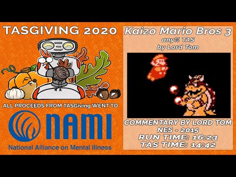 Kaizo Mario Bros. 3 TAS by Lord Tom (TASGiving 2020)