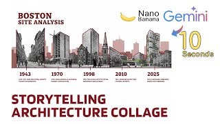 Gemini Made This Storytelling Architecture Collage in 10 Seconds