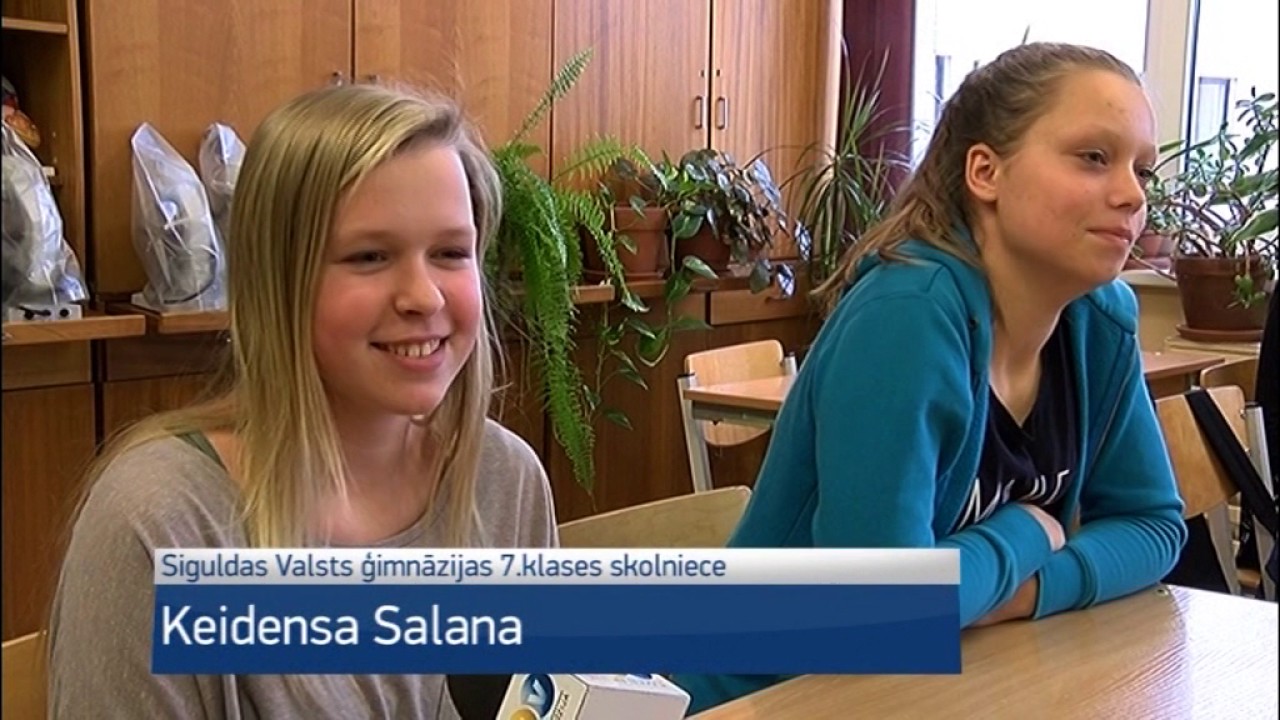 Siguldas Valsts ģimnāzijā dabaszinības apgūst arī angļu valodā