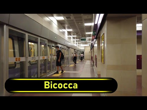 Metro Station Bicocca - Milan 🇮🇹 - Walkthrough 🚶