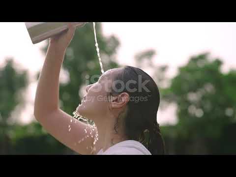 POURING BOTTLE OF WATER ON HEAD(2)