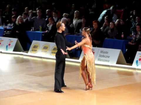 Mistrzostwa Polski LA 2011 - 1/4 samba - Marek Fiksa i Kinga Jurecka