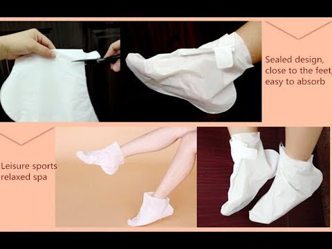 Кислотные носки для отшелушивания пяток. Уход за кожей от BioAqua