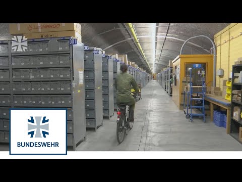 Depots der Bundeswehr: Unterirdisches Materiallager