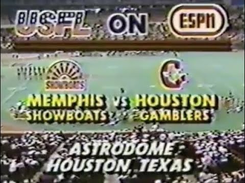 1984 USFL Week 18 - Showboats vs. Gamblers