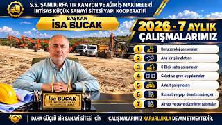 2026’DA DEV PROJEDE 7 AYLIK BÜYÜK İLERLEME | Şanlıurfa Sanayi Sitesi Çalışmaları