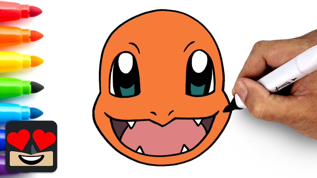 How To Draw Charmander | Beginner Drawing Tutorial (Step-by-Step)